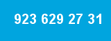 923 629 27 31 923 629 27 31